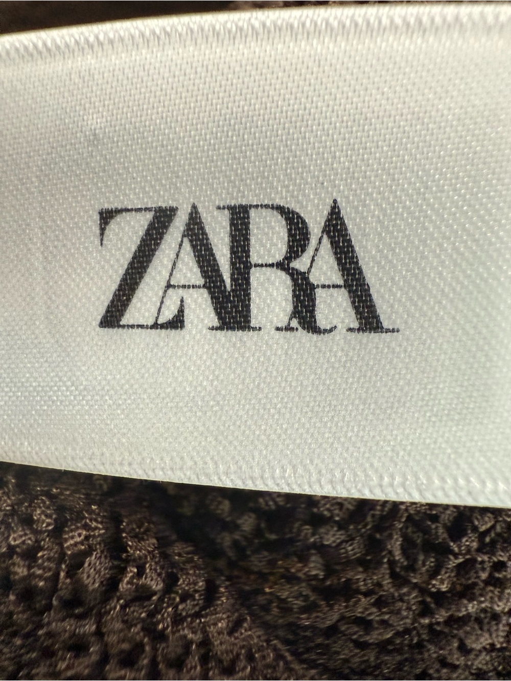 Zara Women's Pencil Skirt in Brown - Picture 6 of 7